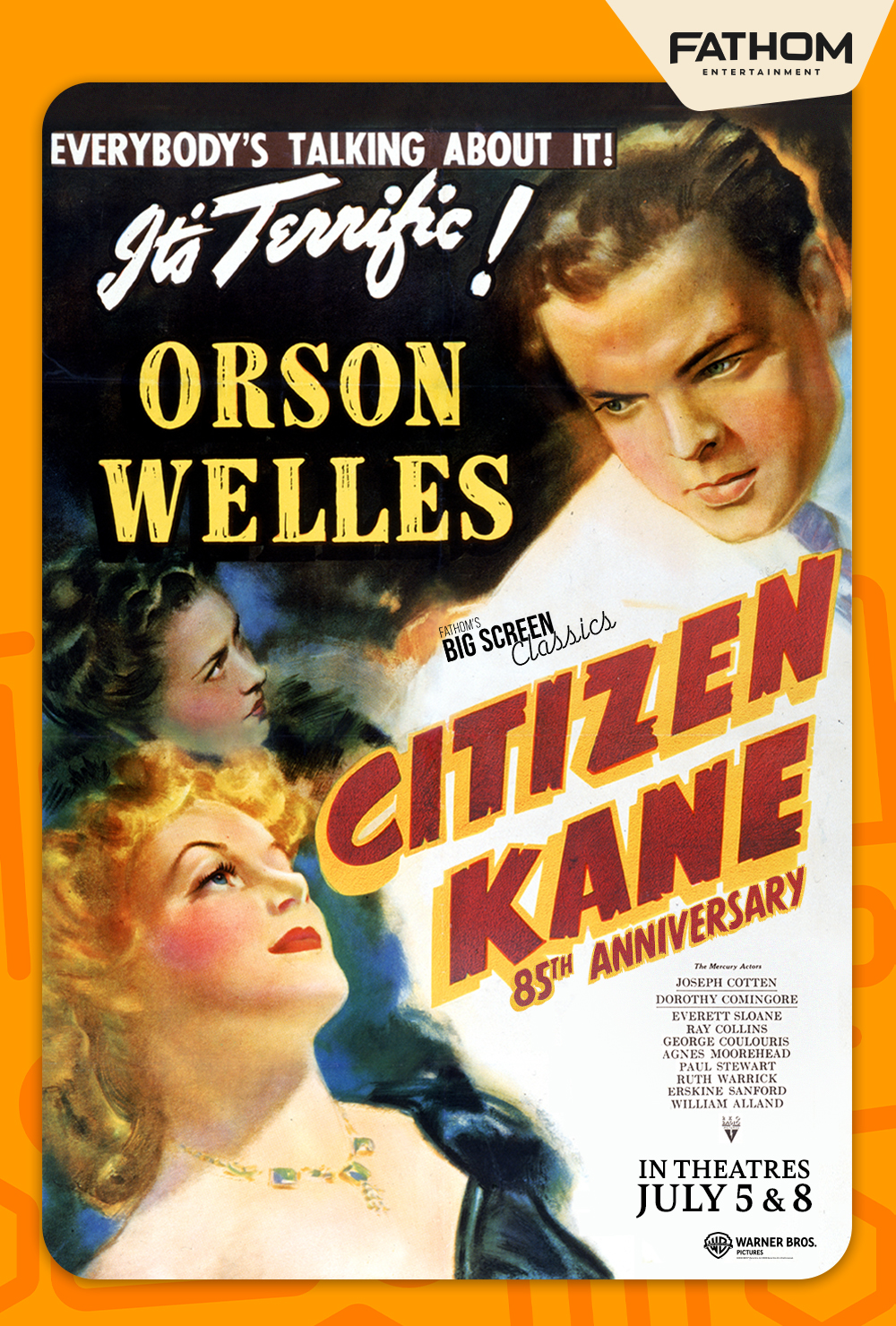 Citzen Kane - 85th Anniversary at the Fleur Cinema & Cafe in Des Moines, Iowa